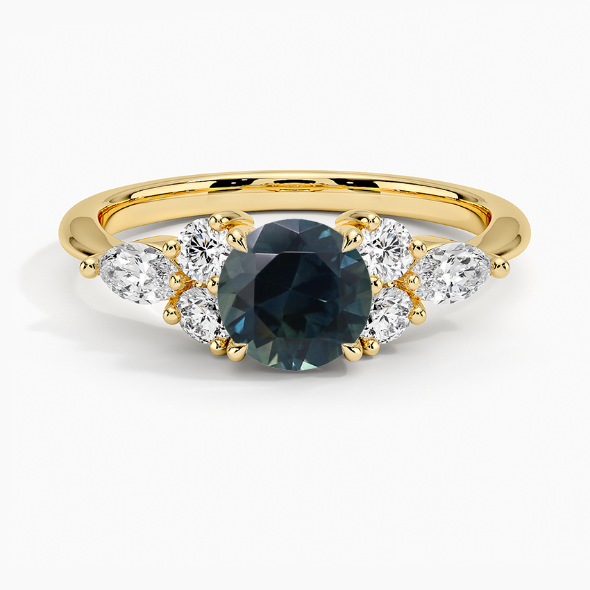 Sapphire Luxe Nadia Diamond Ring in 18K Yellow Gold