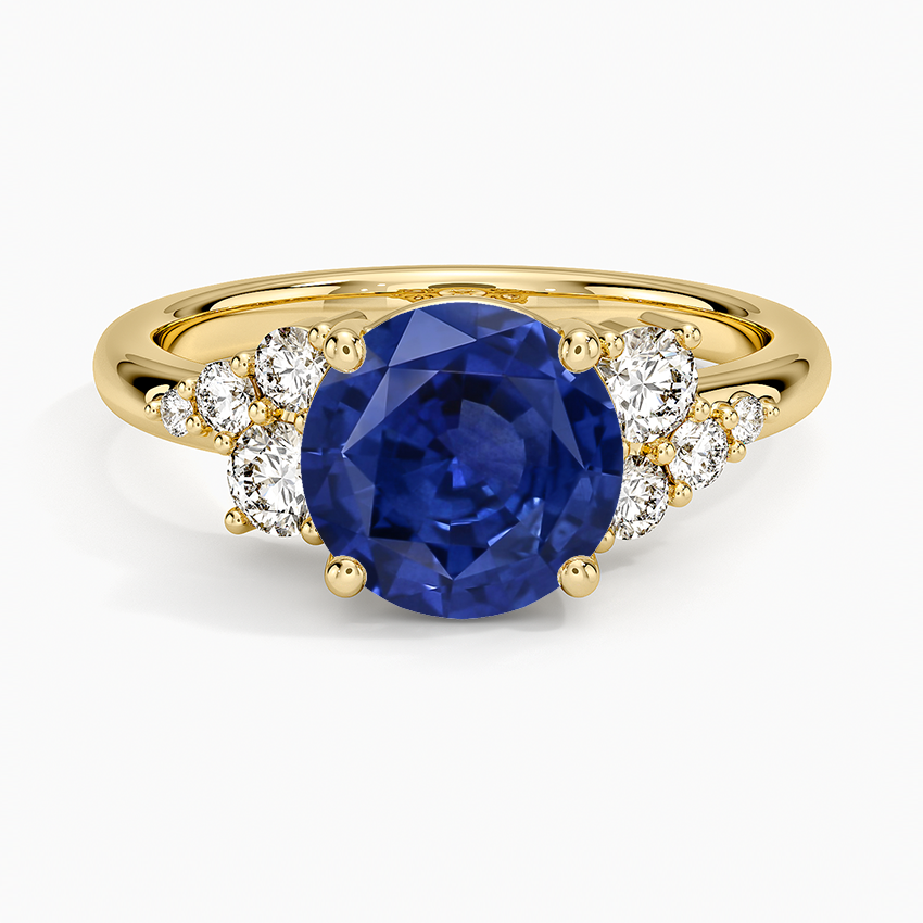 Sapphire Corinne Diamond Ring (1/3 ct. tw.) in 14K Yellow Gold