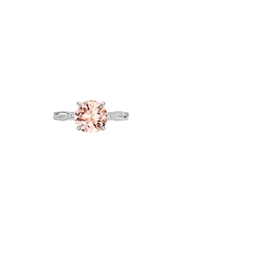 Brilliant earth morganite hot sale engagement ring