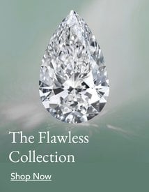 Loose pear-shaped diamond from the Flawless Collection.