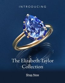 Sapphire cocktail ring from The Elizabeth Taylor Collection.