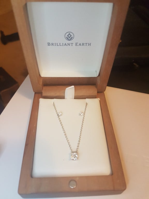 Oval diamond ring on hand