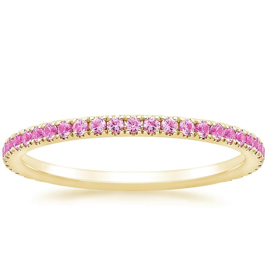 Rose gold diamond engagement ring with surprise diamond details