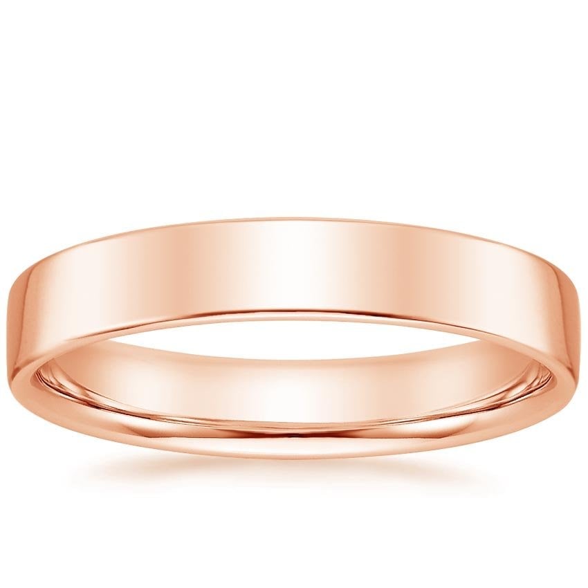 Rose gold diamond engagement ring with surprise diamond details