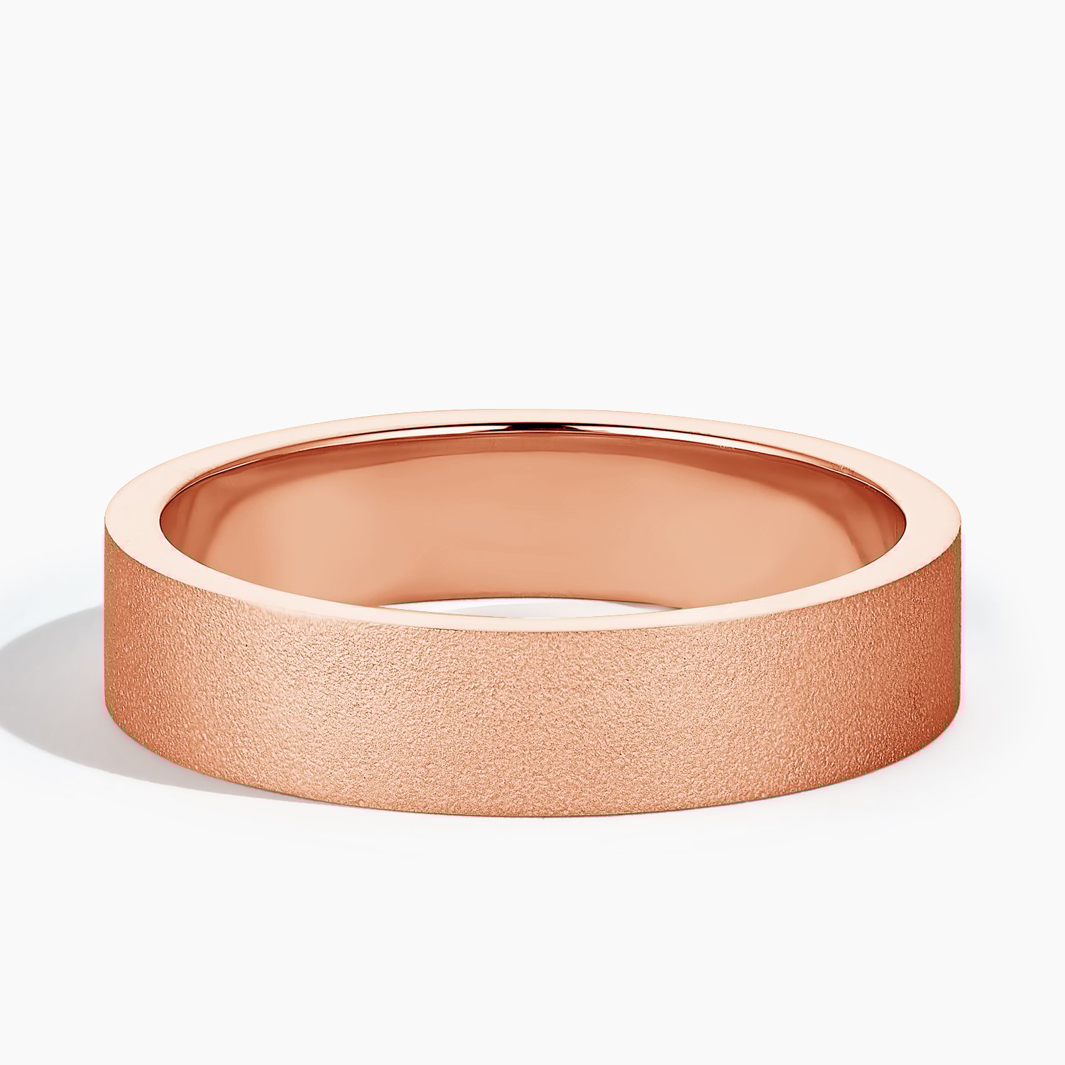 Rose gold diamond engagement ring with surprise diamond details