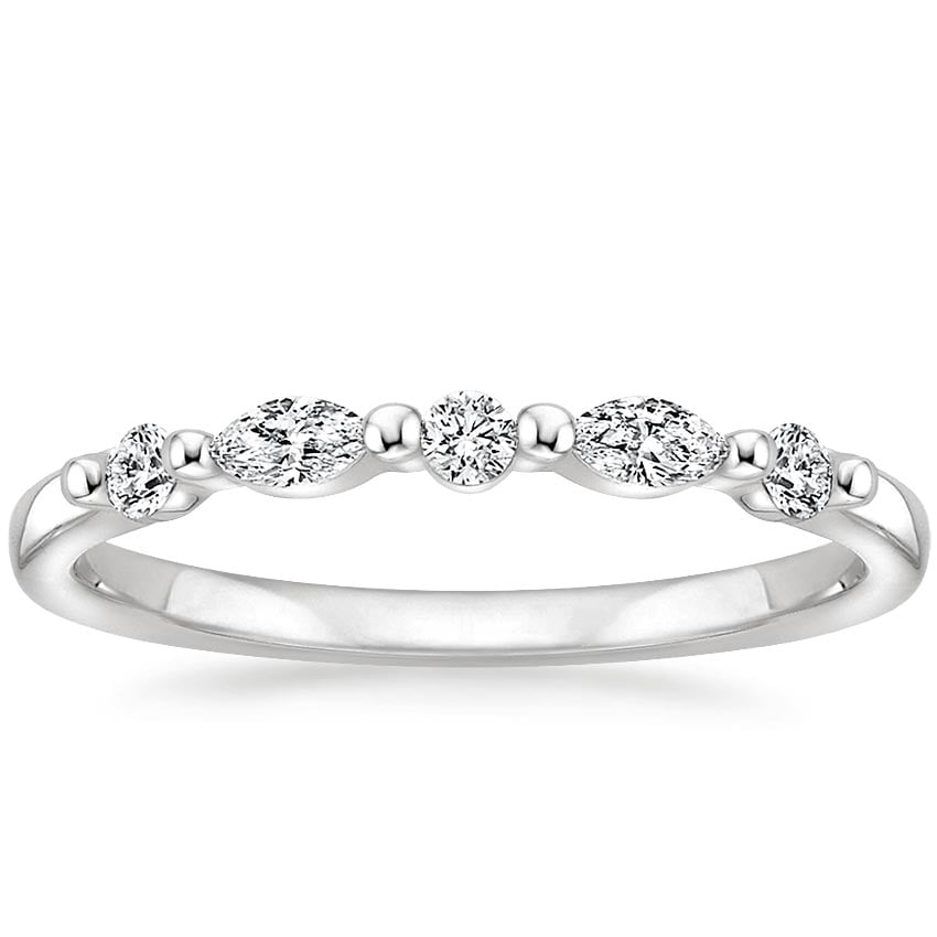 Rose gold diamond engagement ring with surprise diamond details