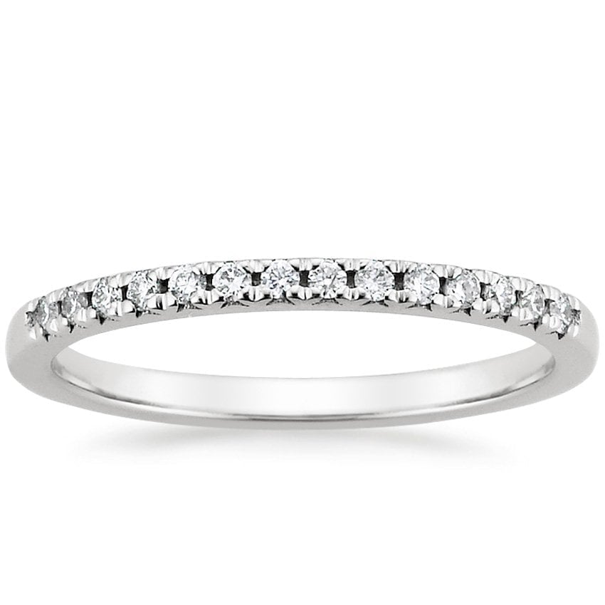 Rose gold diamond engagement ring with surprise diamond details