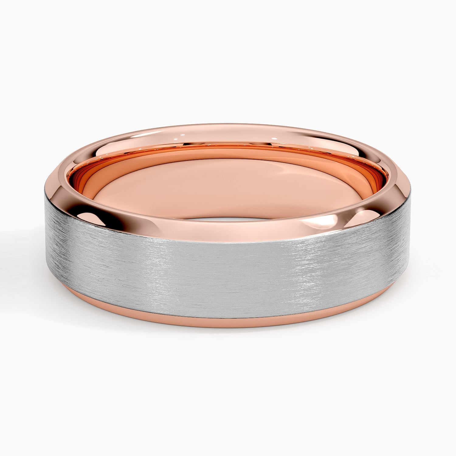 Rose gold diamond engagement ring with surprise diamond details