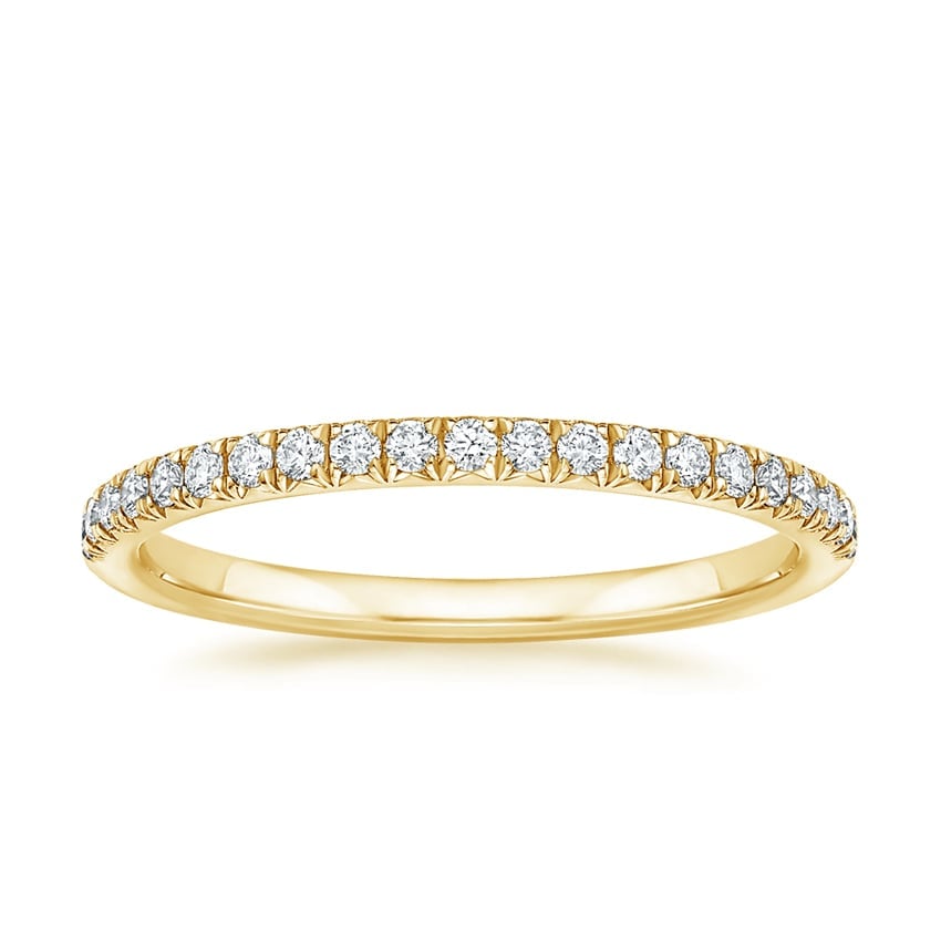 Rose gold diamond engagement ring with surprise diamond details