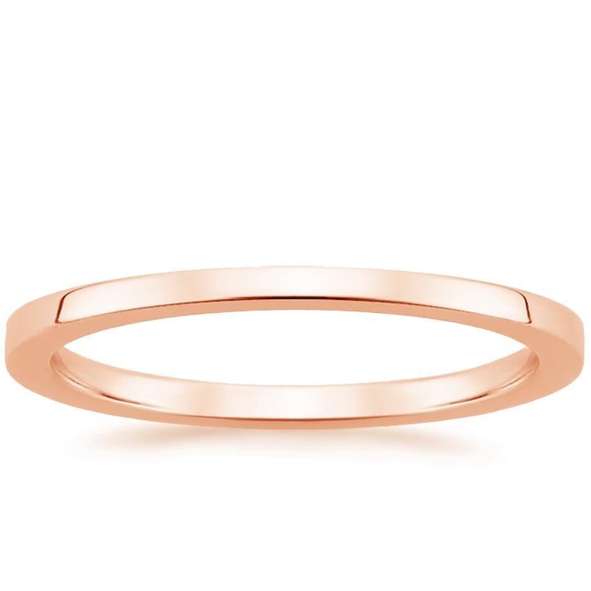 Rose gold diamond engagement ring with surprise diamond details