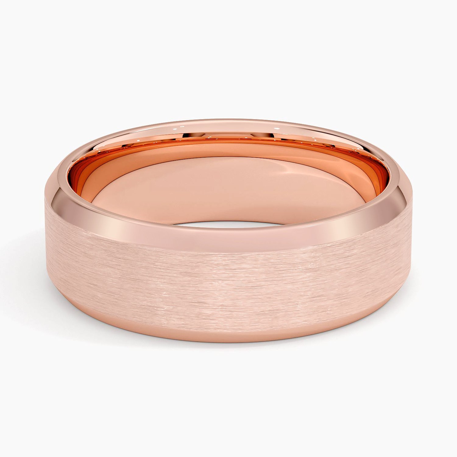 Rose gold diamond engagement ring with surprise diamond details