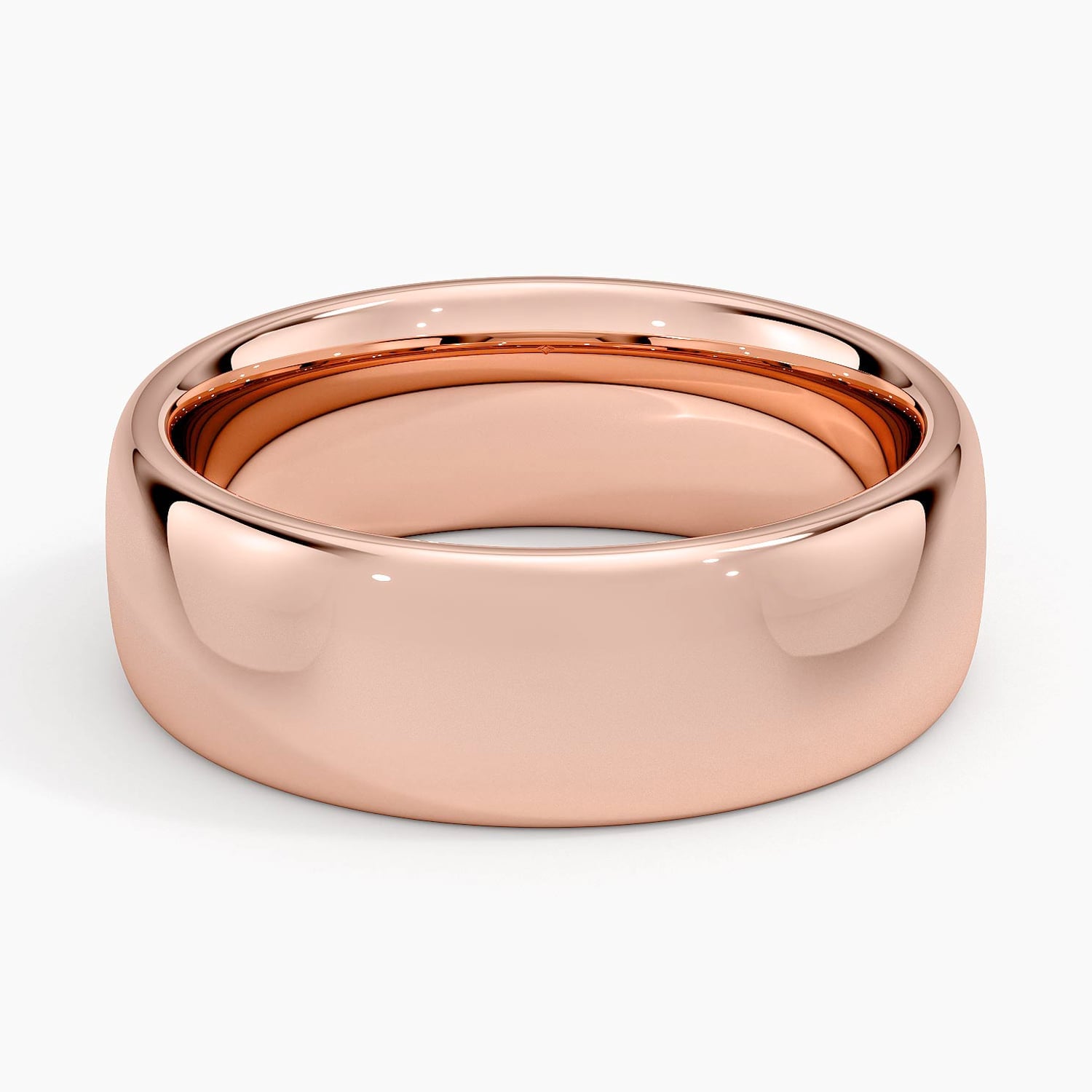 Rose gold diamond engagement ring with surprise diamond details