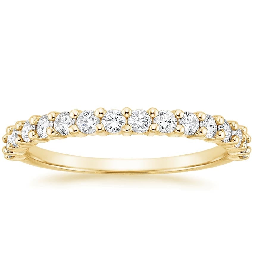Rose gold diamond engagement ring with surprise diamond details