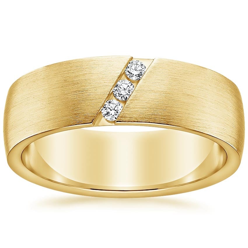 Rose gold diamond engagement ring with surprise diamond details