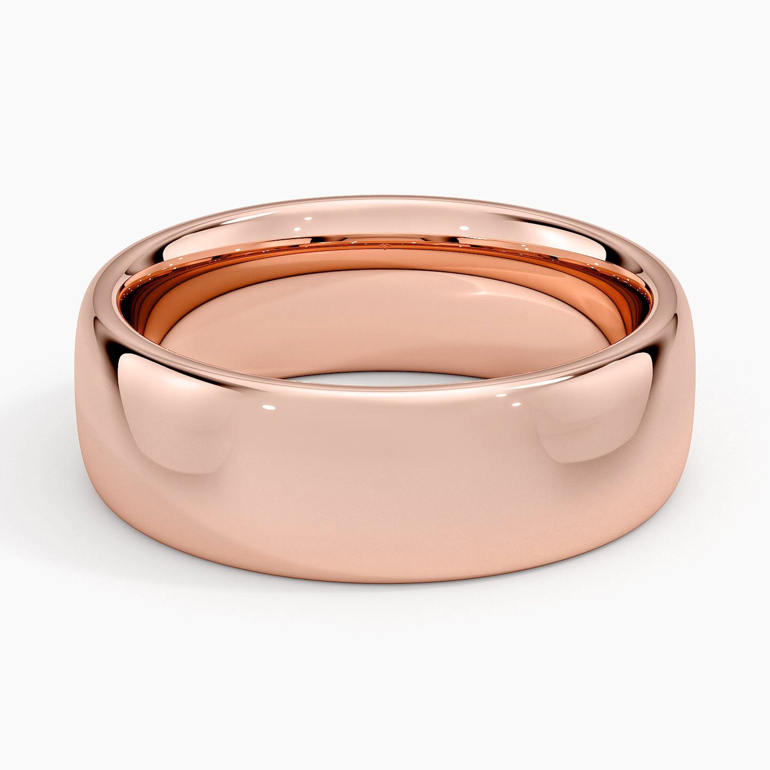 Rose gold diamond engagement ring with surprise diamond details