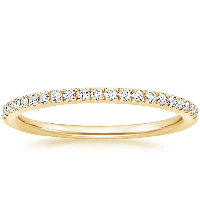 Rose gold diamond engagement ring with surprise diamond details