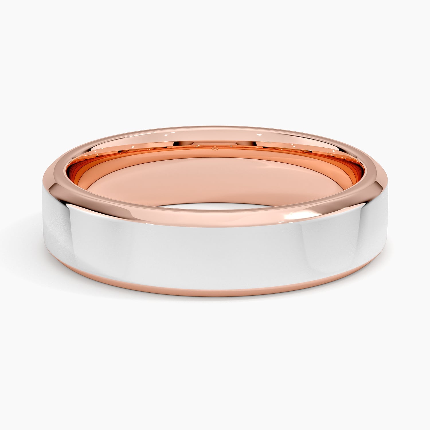 Rose gold diamond engagement ring with surprise diamond details