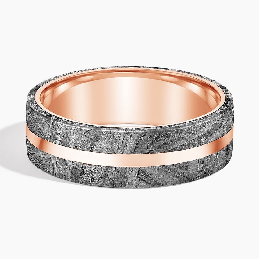 Rose gold diamond engagement ring with surprise diamond details