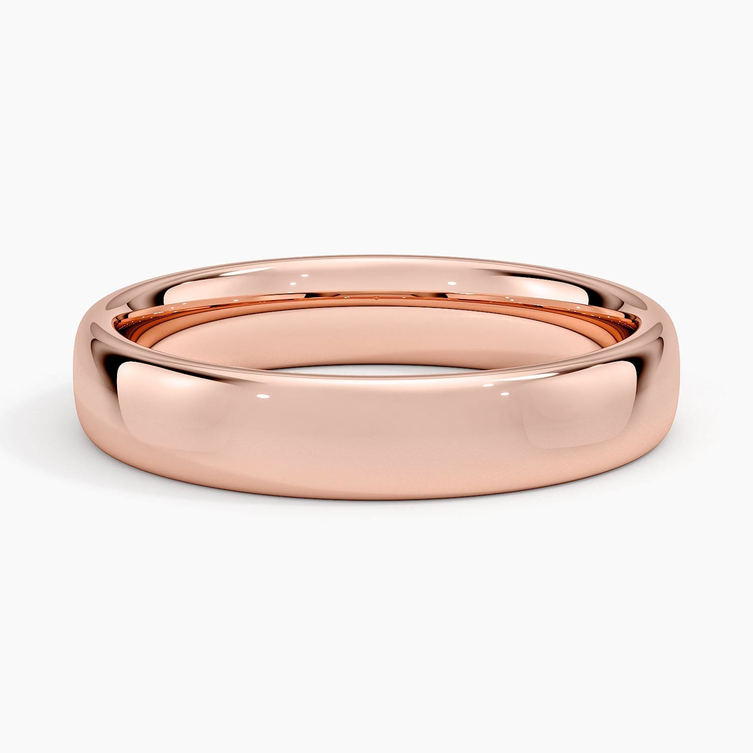 Rose gold diamond engagement ring with surprise diamond details