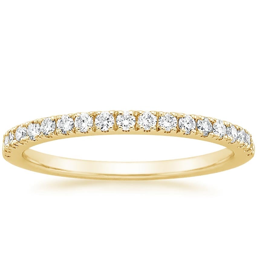 Rose gold diamond engagement ring with surprise diamond details