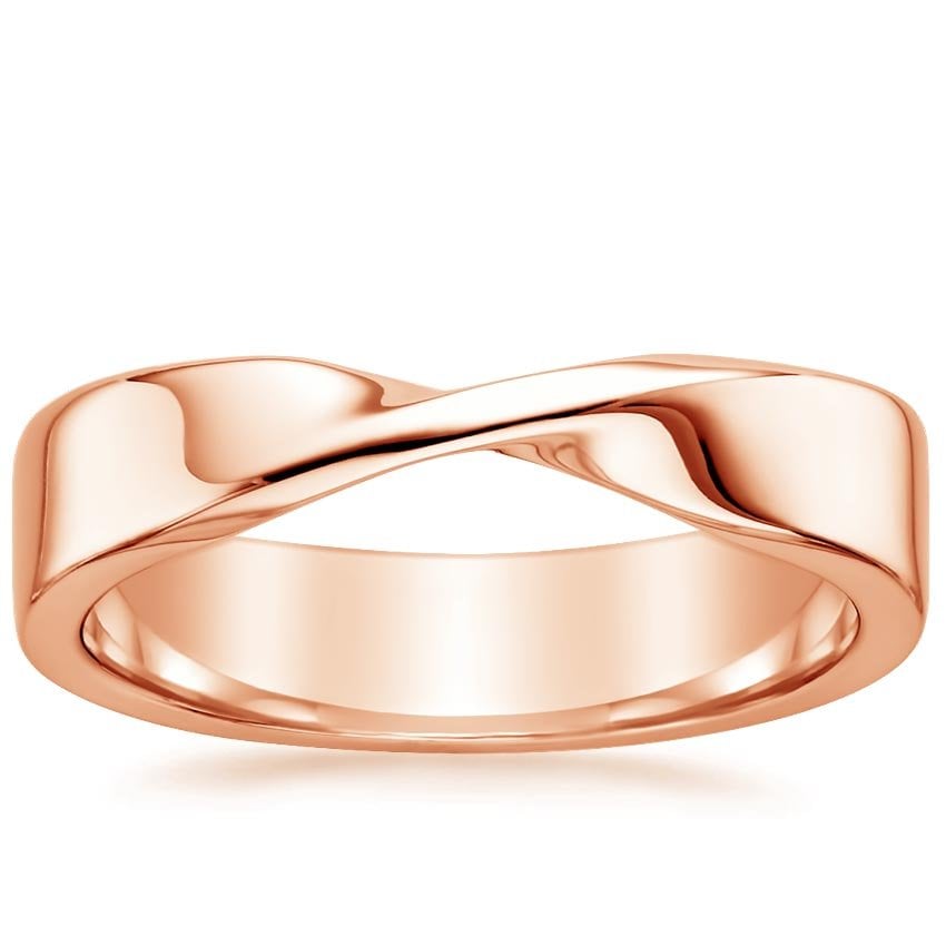 Rose gold diamond engagement ring with surprise diamond details
