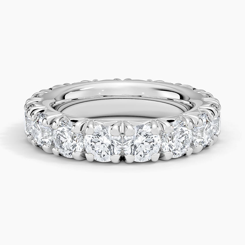 Rose gold diamond engagement ring with surprise diamond details