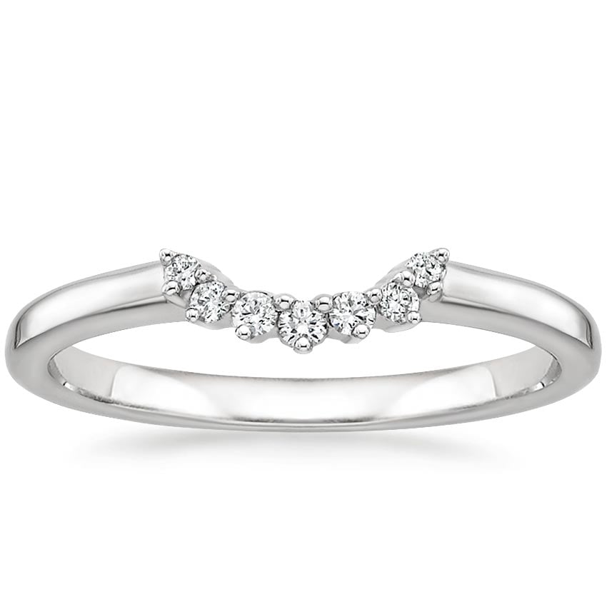 Rose gold diamond engagement ring with surprise diamond details