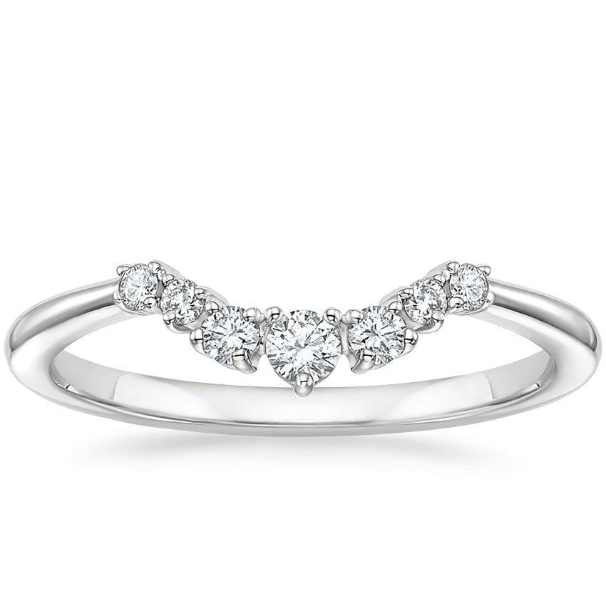 Rose gold diamond engagement ring with surprise diamond details