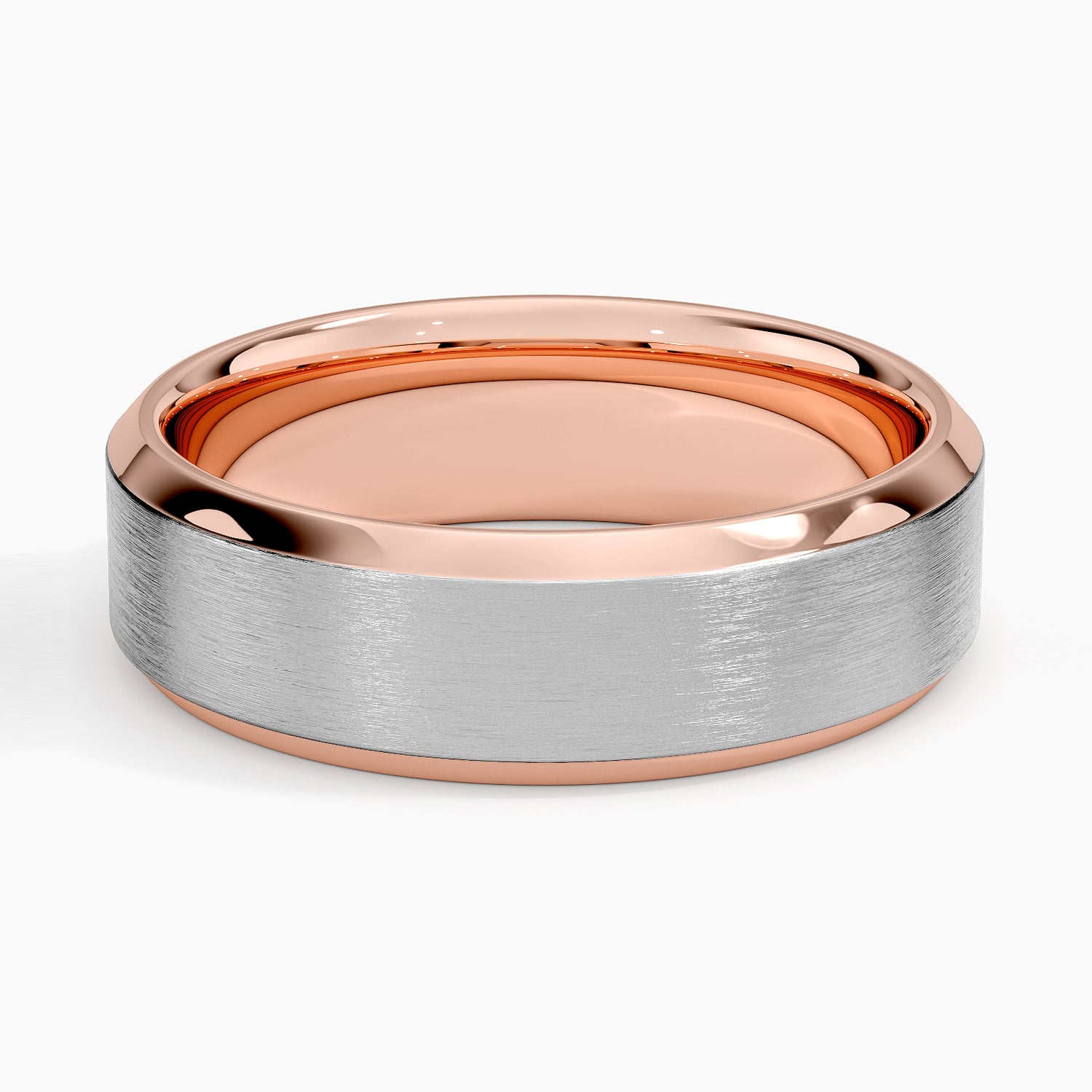 Rose gold diamond engagement ring with surprise diamond details