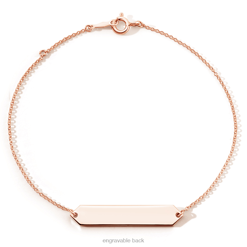 Rose gold diamond engagement ring with surprise diamond details
