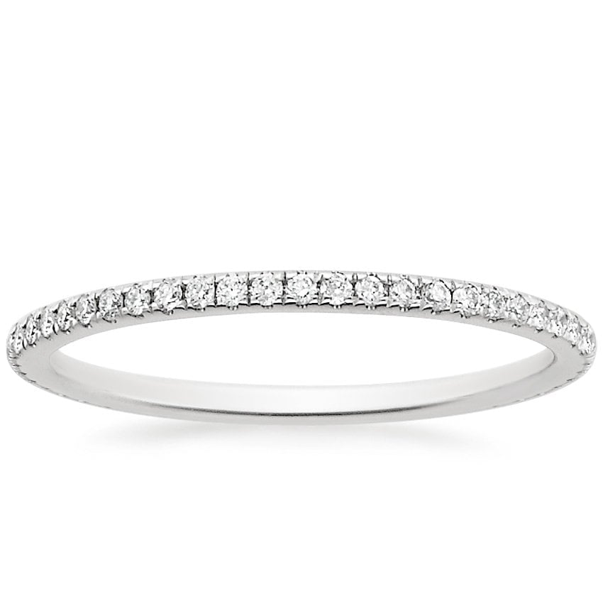 Rose gold diamond engagement ring with surprise diamond details