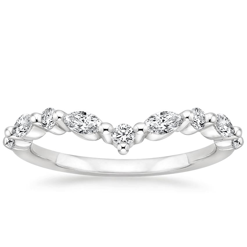 Rose gold diamond engagement ring with surprise diamond details