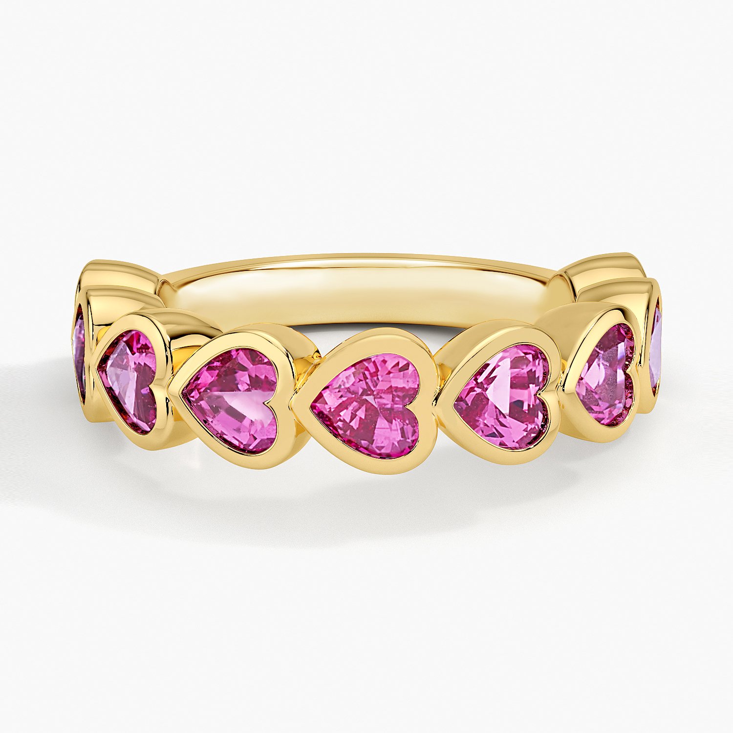 Rose gold diamond engagement ring with surprise diamond details