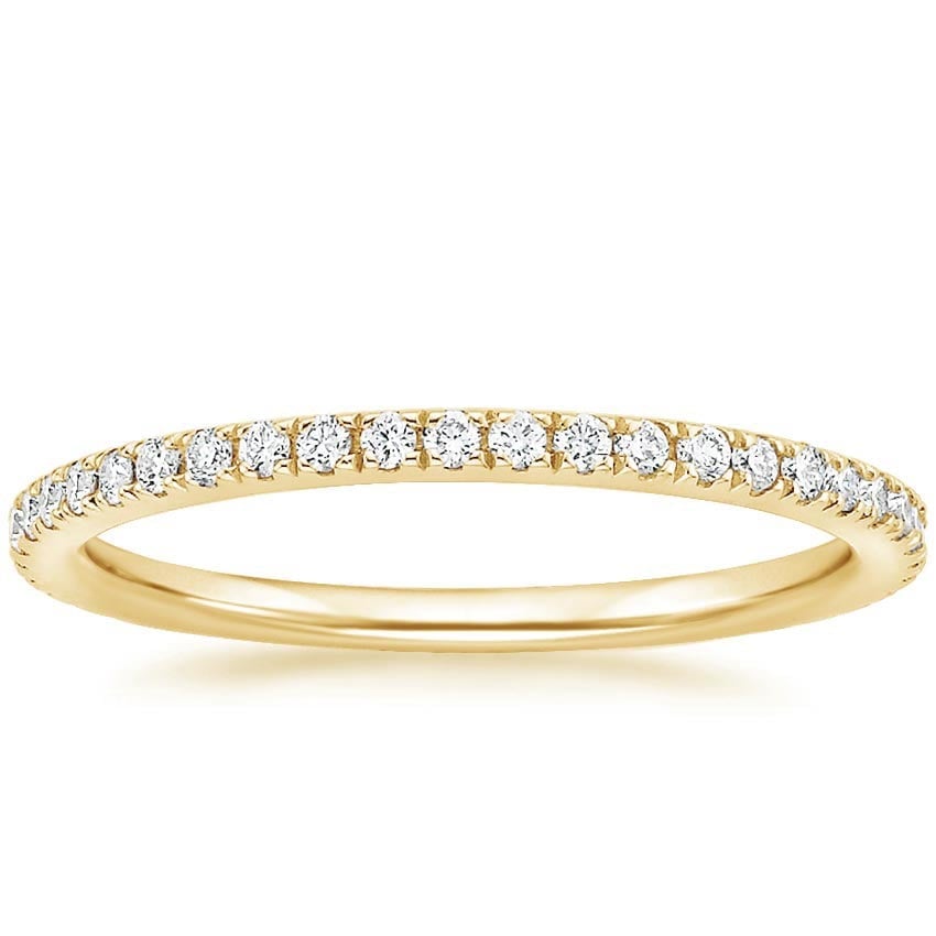 Rose gold diamond engagement ring with surprise diamond details