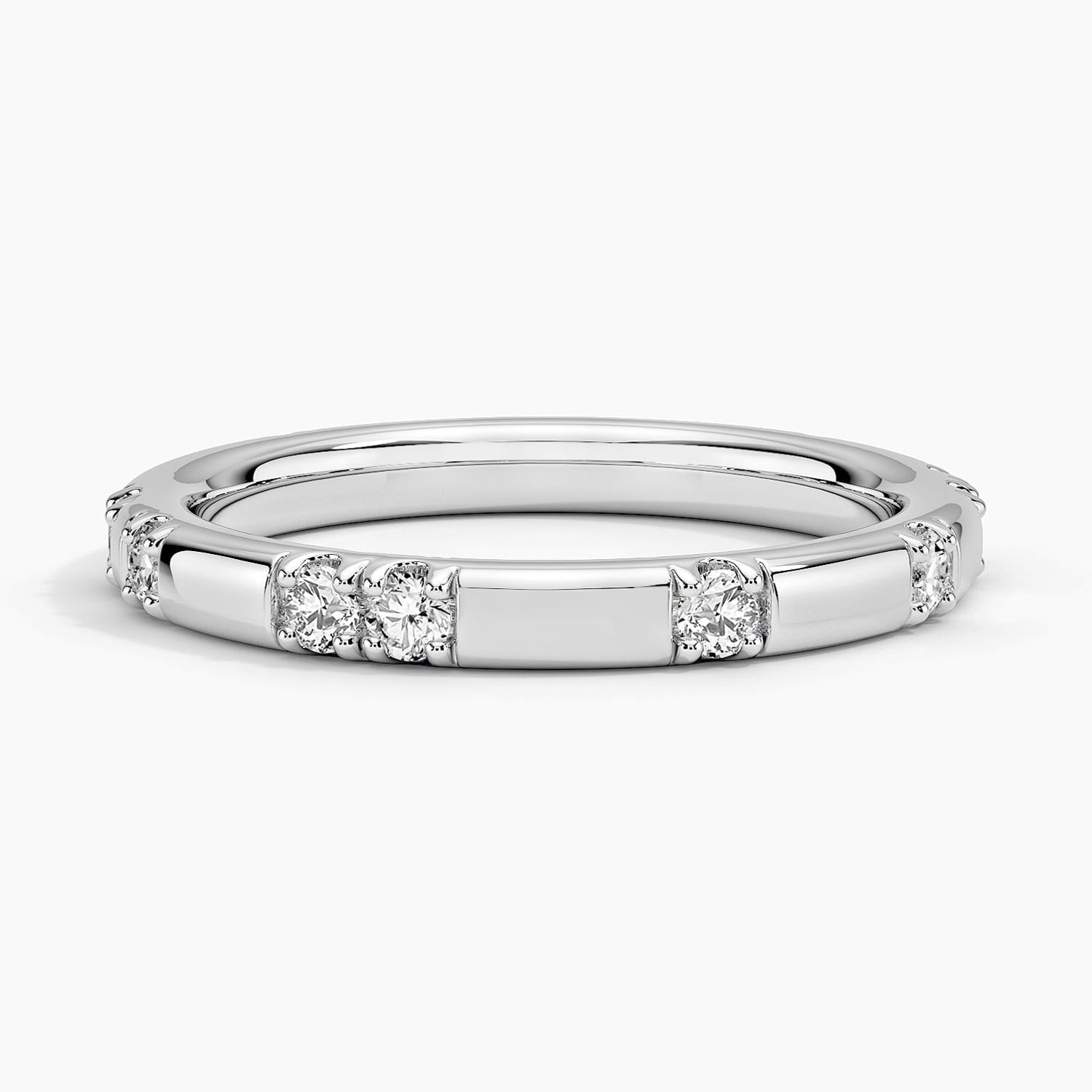Rose gold diamond engagement ring with surprise diamond details