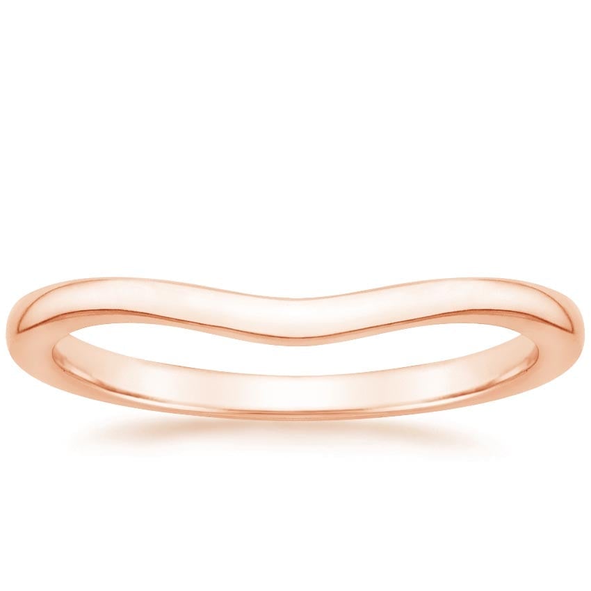 Rose gold diamond engagement ring with surprise diamond details