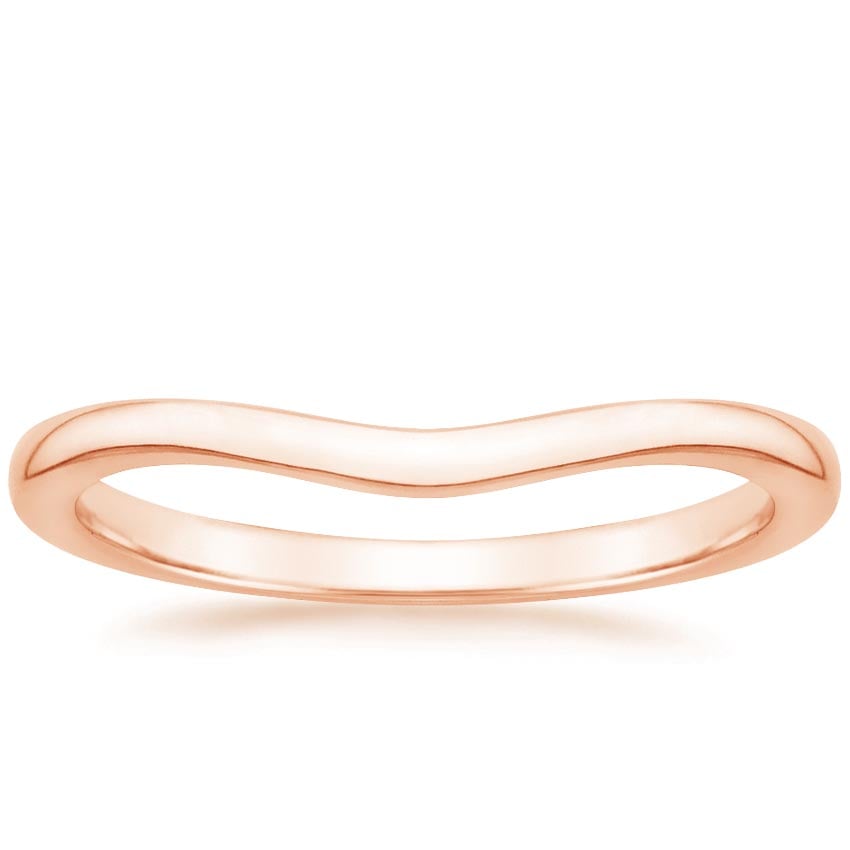 Rose gold diamond engagement ring with surprise diamond details