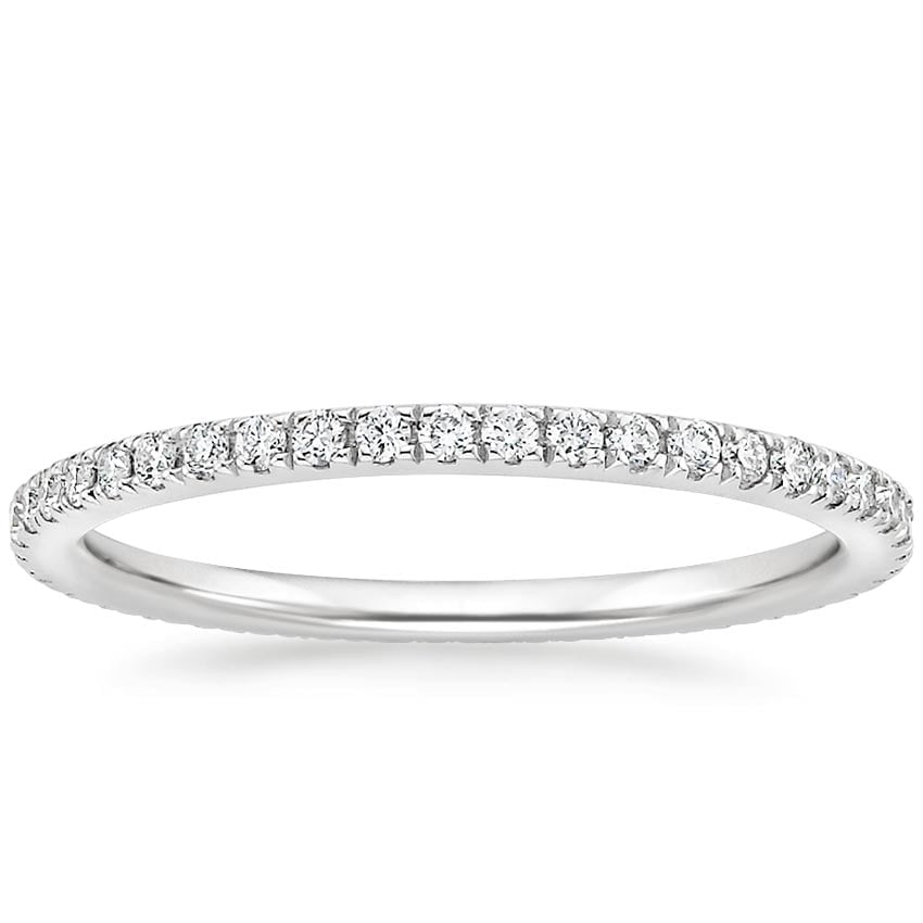 Rose gold diamond engagement ring with surprise diamond details