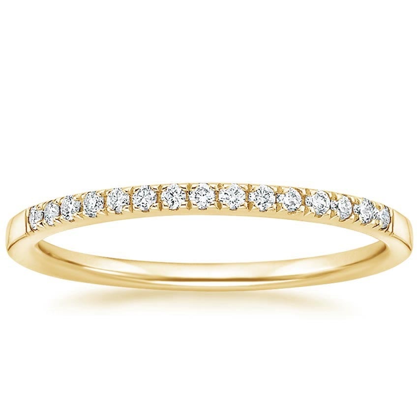 Rose gold diamond engagement ring with surprise diamond details