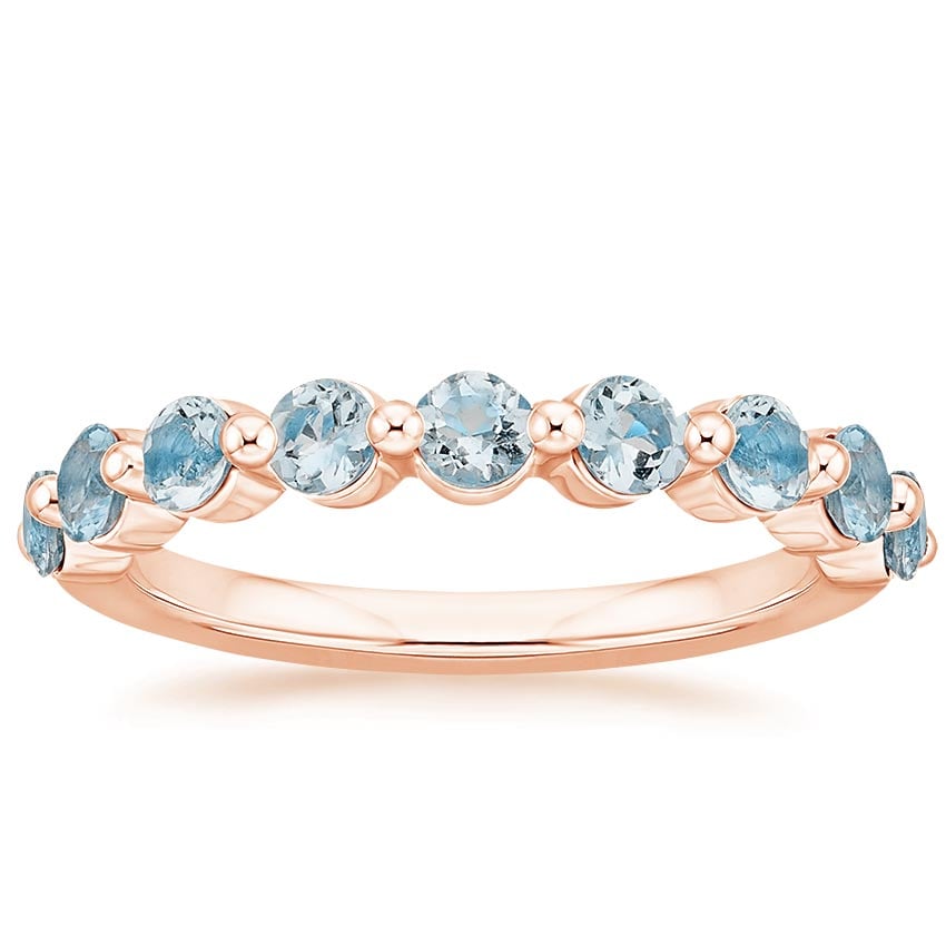 Rose gold diamond engagement ring with surprise diamond details