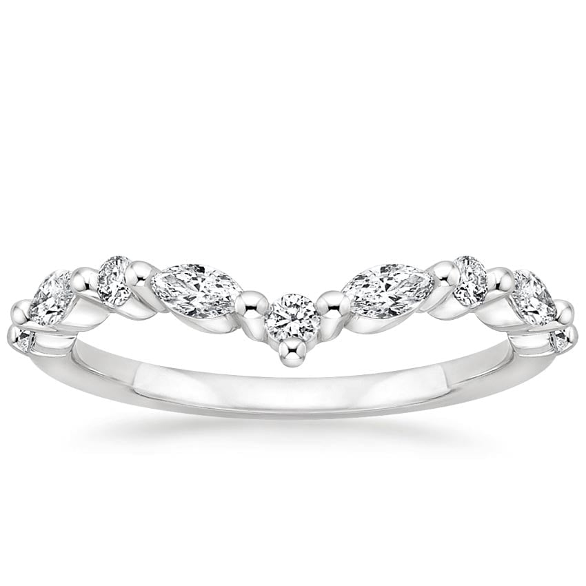 Rose gold diamond engagement ring with surprise diamond details
