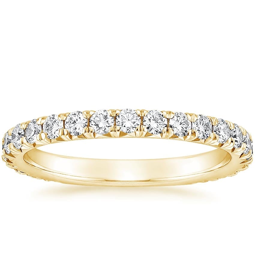 Rose gold diamond engagement ring with surprise diamond details