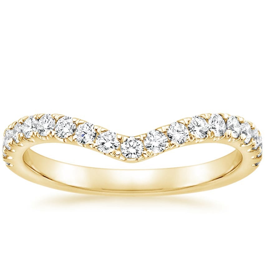 Rose gold diamond engagement ring with surprise diamond details