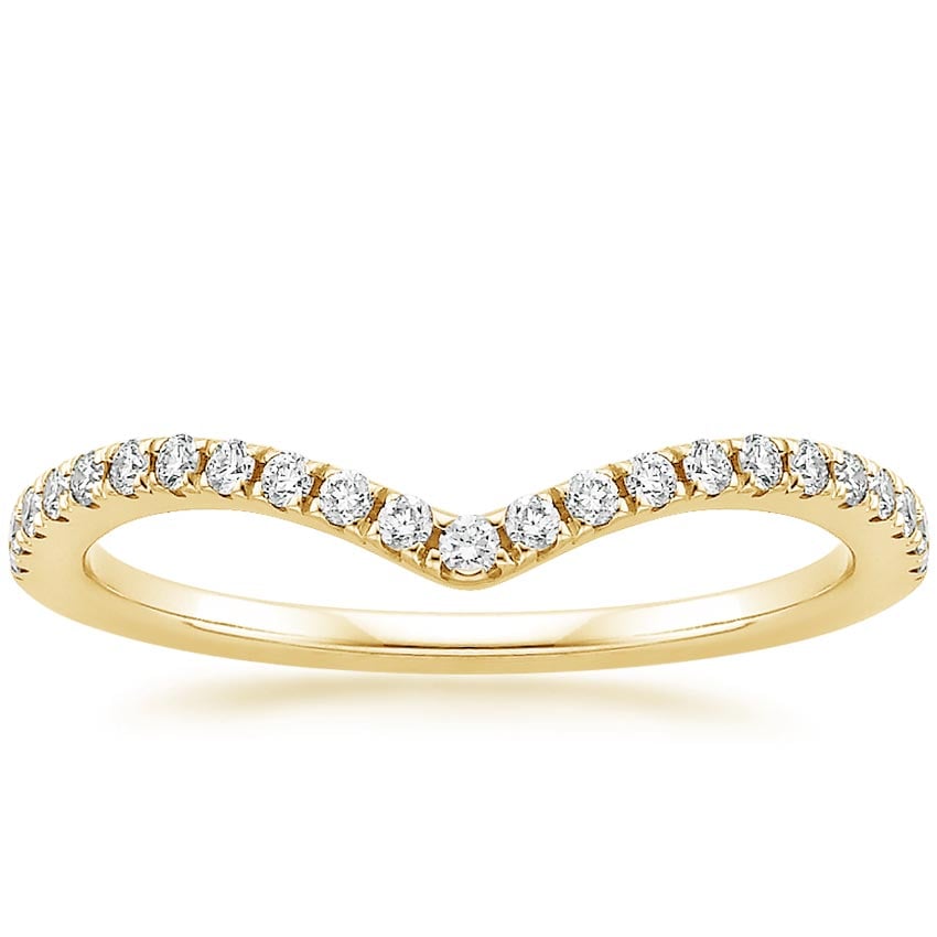 Rose gold diamond engagement ring with surprise diamond details