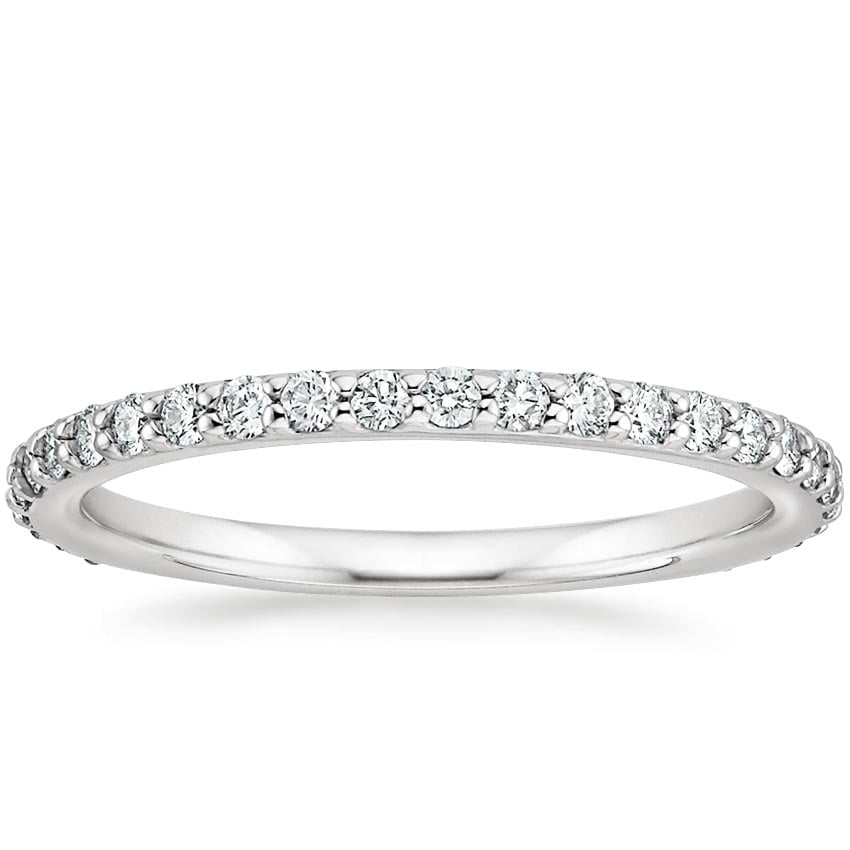 Rose gold diamond engagement ring with surprise diamond details