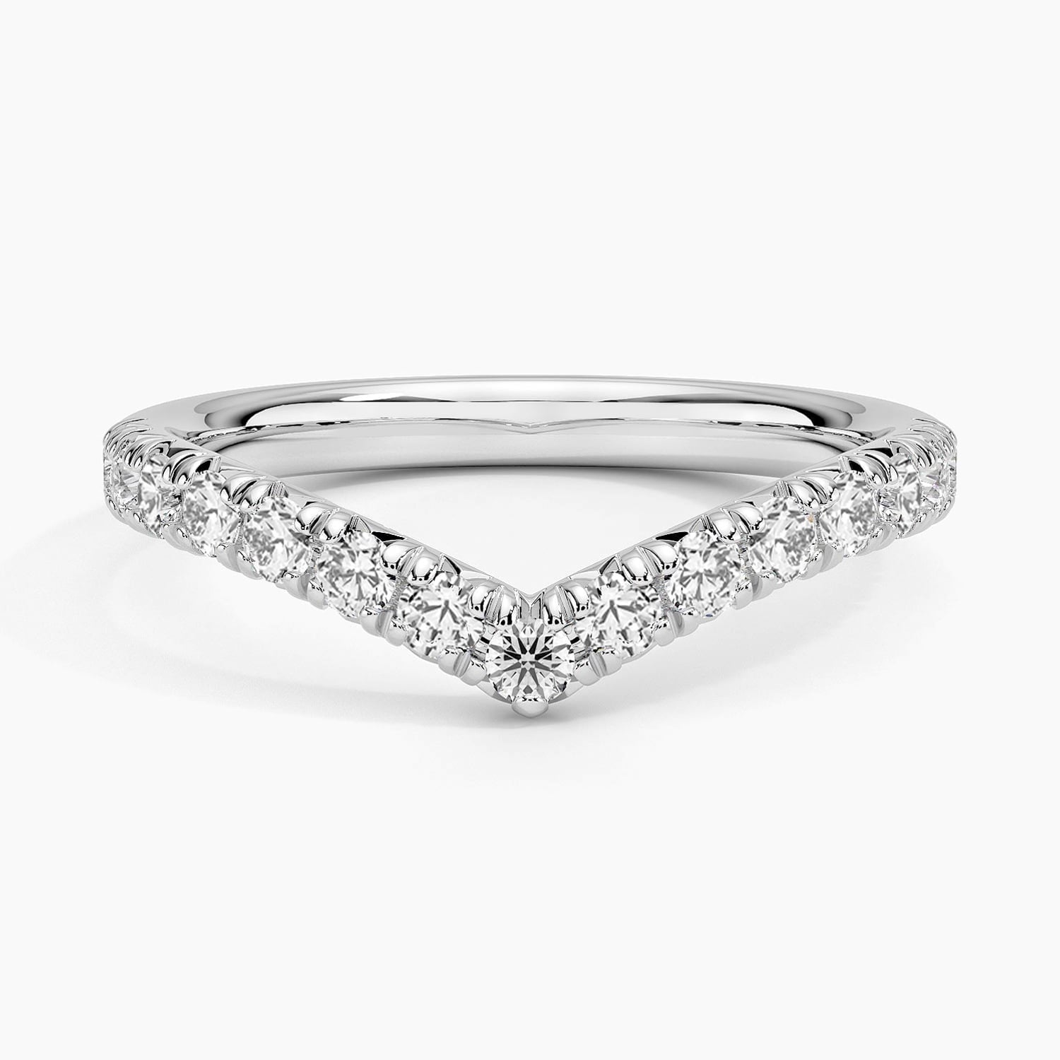 Rose gold diamond engagement ring with surprise diamond details