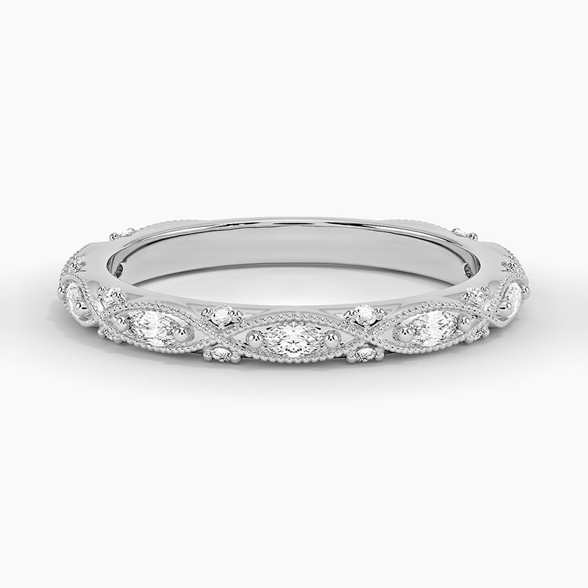 Rose gold diamond engagement ring with surprise diamond details