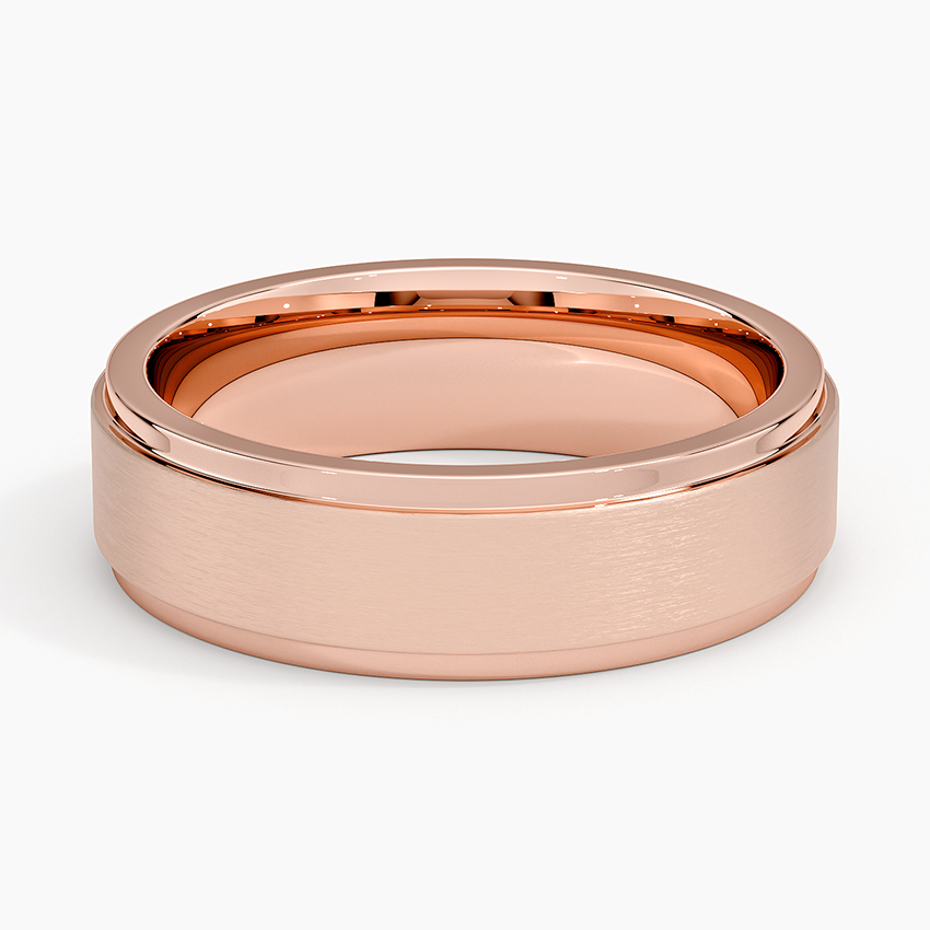 Rose gold diamond engagement ring with surprise diamond details