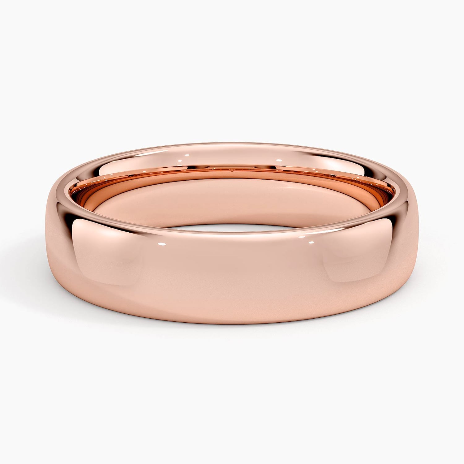 Rose gold diamond engagement ring with surprise diamond details