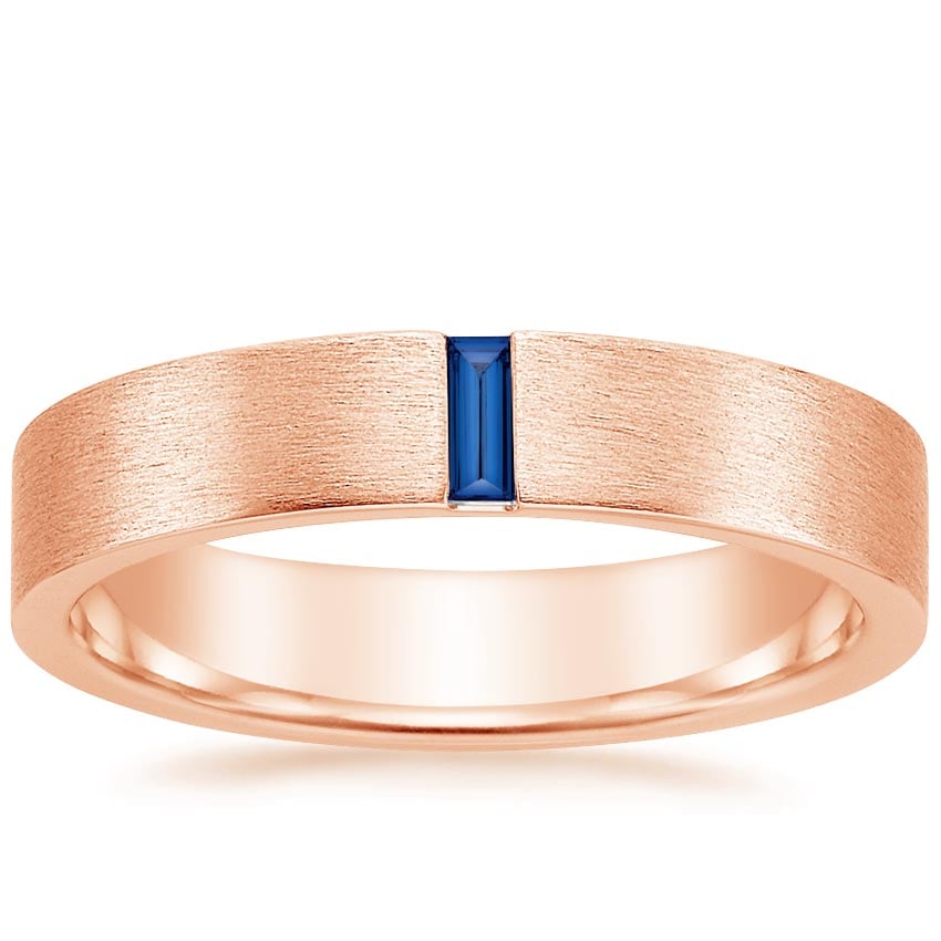 Rose gold diamond engagement ring with surprise diamond details